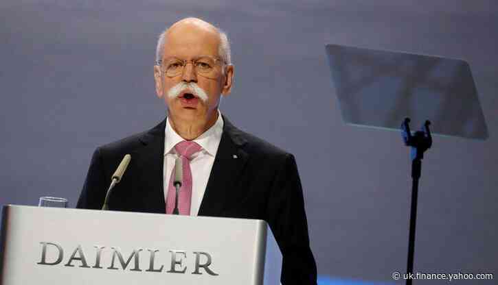 Daimler's designated chairman Zetsche renounces job