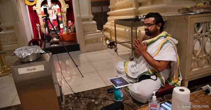 ‘It’s a challenge' — How the coronavirus is limiting temple worship for Utah Hindus