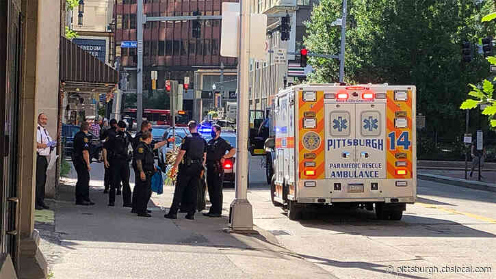 Police, Medics Respond To Shooting In Downtown Pittsburgh; Suspect Still At Large