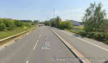 Motorbike rider suffers serious injuries after crash on Pacific Way, Salford