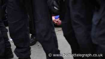 16 arrested after clashes at anti-lockdown demo