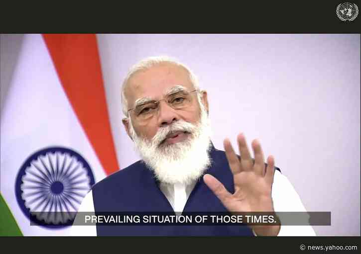 At UN, India vows to help produce virus vaccine for world