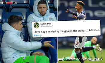 Chelsea fans claim Kepa Arrizabalaga was criticising Willy Caballero at West Brom