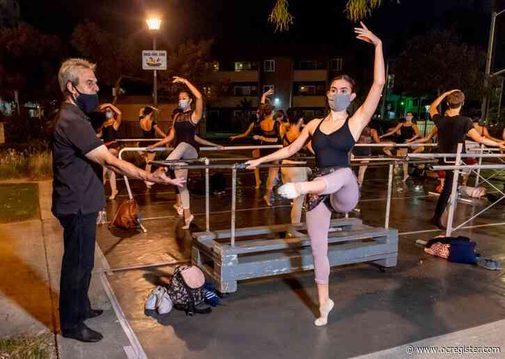 Despite pandemic, Anaheim Ballet stays en pointe by dancing under the stars