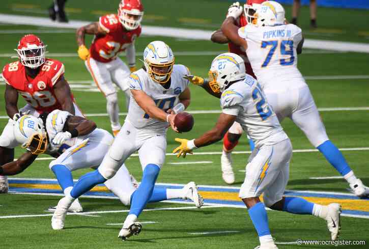 Chargers seek balance vs. Panthers, Teddy Bridgewater