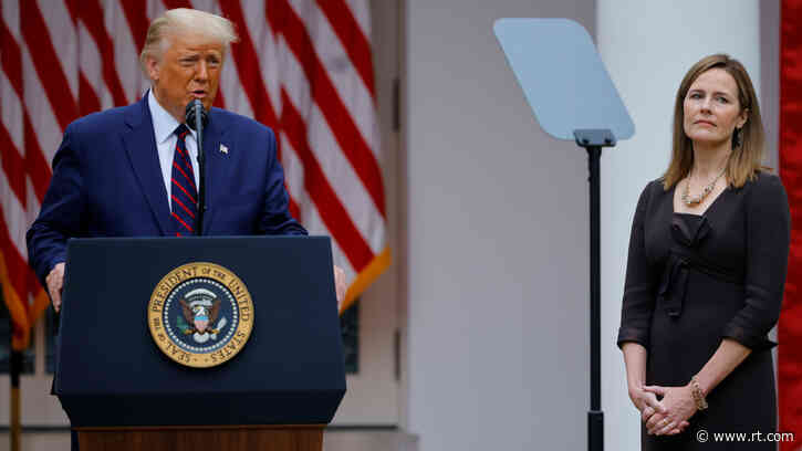 Donald Trump officially nominates 'eminently qualified' Judge Amy Coney Barrett to US Supreme Court