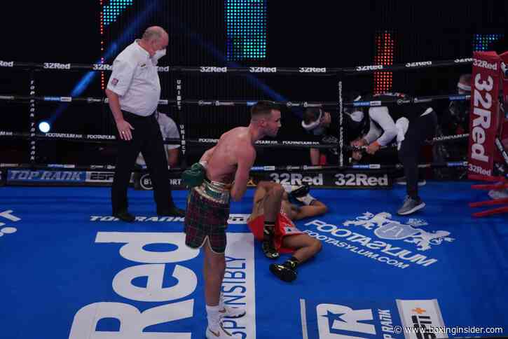 41 Seconds Is All Josh Taylor Needed Against Apinun Khongsong