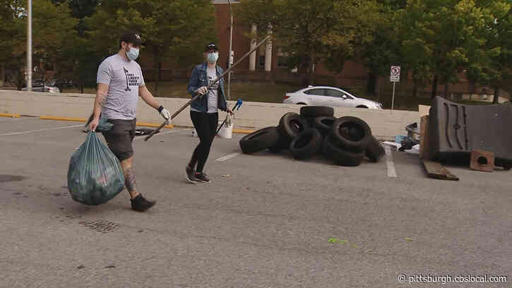 Hundreds Of Volunteers Gather Across Pittsburgh For ‘Garbage Olympics’