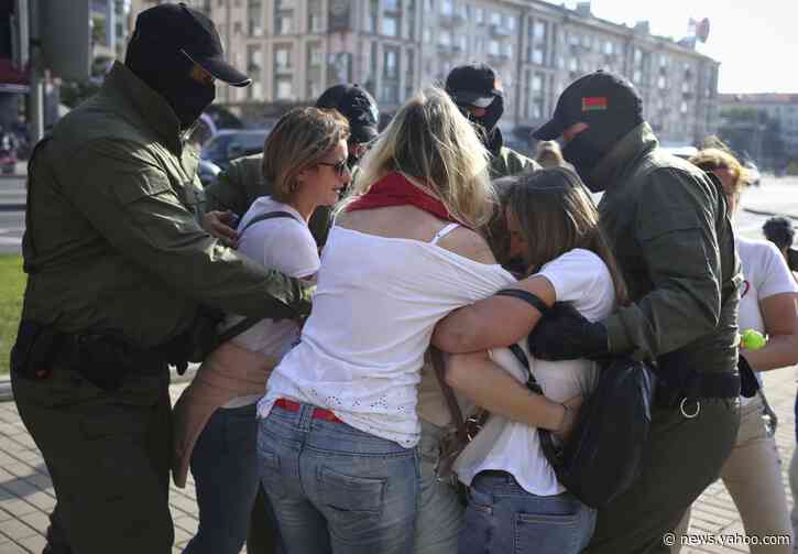 Scores arrested in protest against Belarus' president
