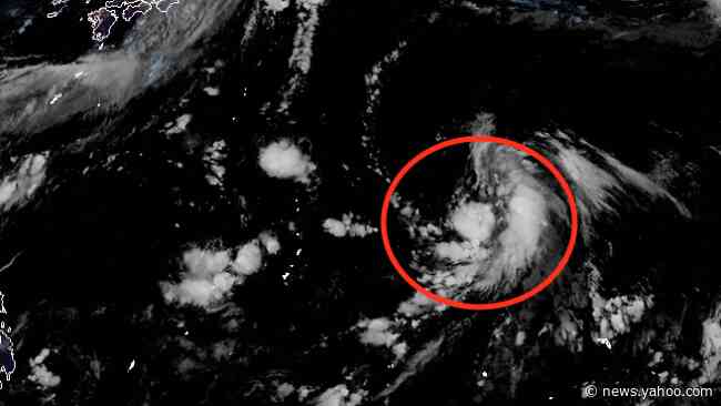New tropical depression swirls in the West Pacific