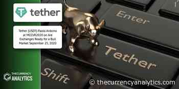 Tether (USDT) Paolo Ardoino at MCCVR2020 on Are Exchanges Ready for a Bull Market September 25, 2020 - The Cryptocurrency Analytics