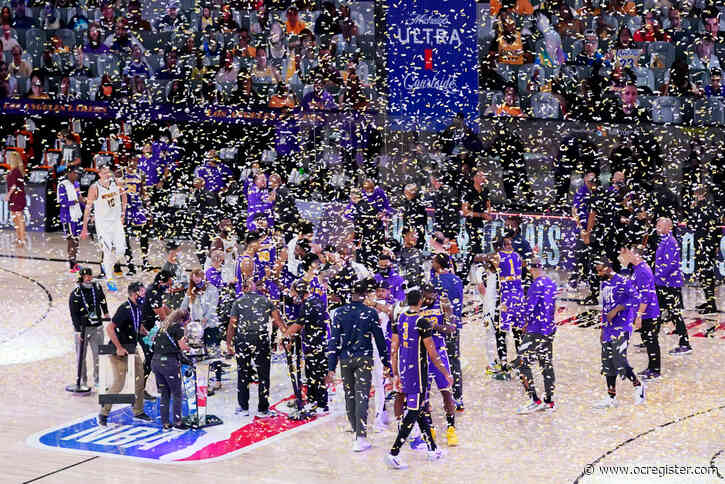 Alexander: A full calendar year later, the Lakers will play for a title