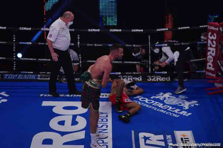 Josh Taylor obliterates Apinum Khongsong in 1st round KO