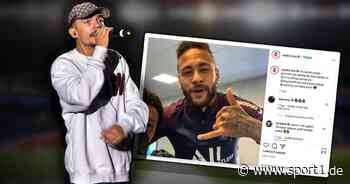 Glückwünsche von Neymar & Benzema: Capital Bra dreht auf Instagram durch - SPORT1