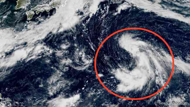 New tropical storm forms in the West Pacific