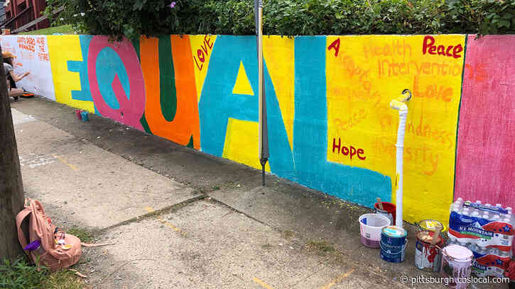 Community Paints Mural Calling For Unity In Oakland