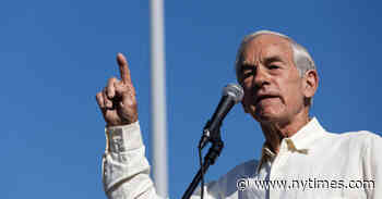 Ron Paul Hospitalized After Medical Episode in Live Video - The New York Times