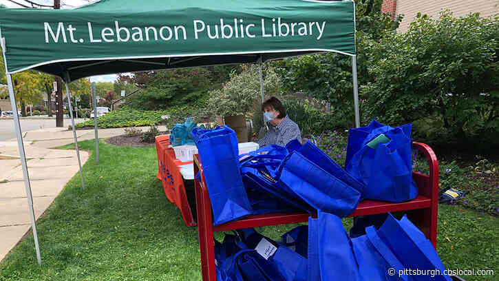 Friends Of The Mt. Lebanon Library Hold Drive-Thru Book Sale