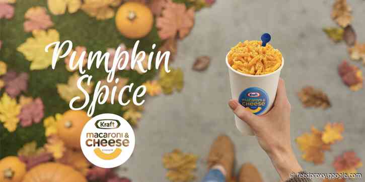 Only 1,000 boxes of Pumpkin Spice mac and cheese are being raffled off by Kraft, which says it's 'trolling the classic PSL' from Starbucks