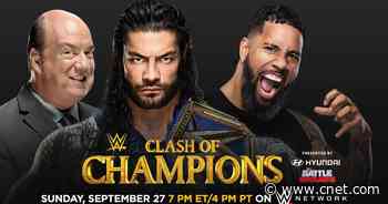 WWE Clash of Champions 2020: How to watch, start time, full card and WWE Network     - CNET