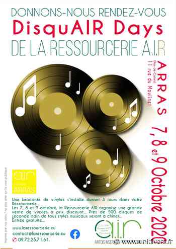 Disqu’AIR Days à la Ressourcerie AIR à Arras (Pas-de-Calais) La Ressourcerie AIR Arras (Pas-de-Calais) mercredi 7 octobre 2020 - Unidivers