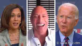 Dwayne The Rock Johnson Endorses Joe Biden and Kamala Harris