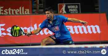 Mirá el terrible pelotazo al cordobés Tello en un torneo de pádel - Cba24n