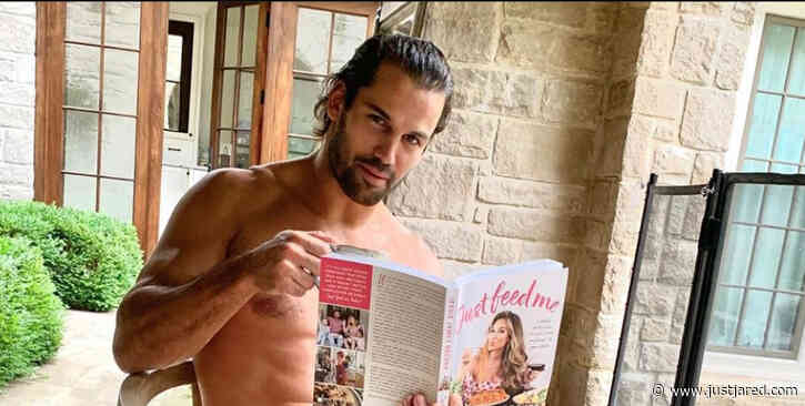 Eric Decker Ditches His Clothes to Promote Wife Jessie's New Cookbook!