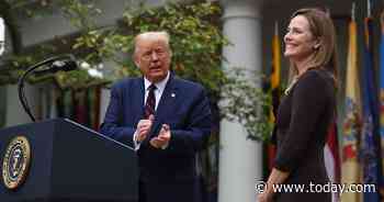 Trump officially names Amy Coney Barrett as Supreme Court nominee at White House