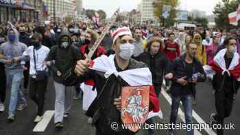 100,000 march in Belarus capital on 50th day of protests