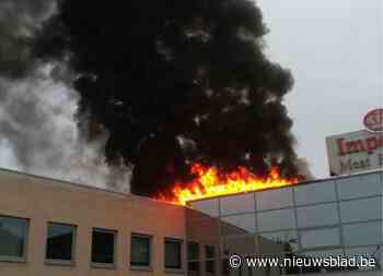 Zware brand bij vleesverwerkingsbedrijf in Lievegem