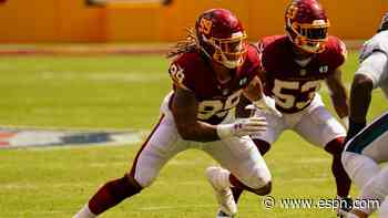 Washington rookie Young out with groin injury