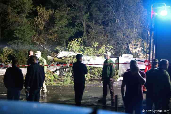 Military plane carrying air force cadets crashes in Ukraine, killing 22