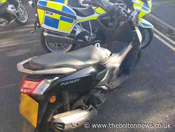 Stolen scooter stopped on Brightmeadow Close, Breightmet