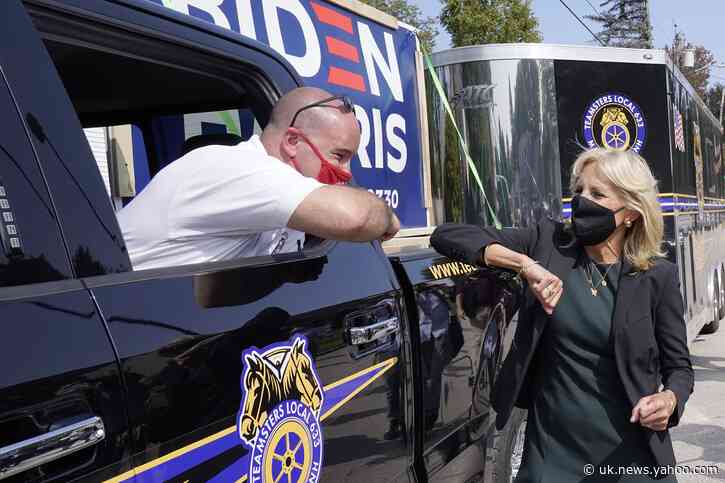 Jill Biden, Doug Emhoff team up in final campaign stretch