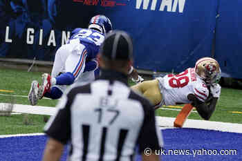 Banged up 49ers win again at MetLife, beat winless Giants