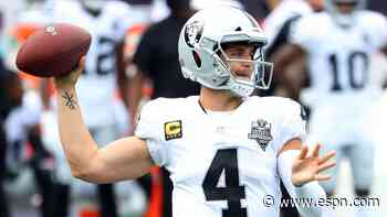 Raiders, Derek Carr fumble away their shot at a win in New England