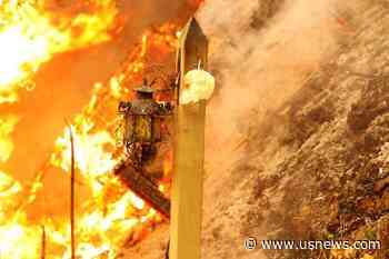 Swiftly Spreading Wildfire Erupts in California's Napa Valley Wine Country