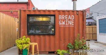 Toronto just got a shipping container bread and wine shop hidden in a laneway - blogTO
