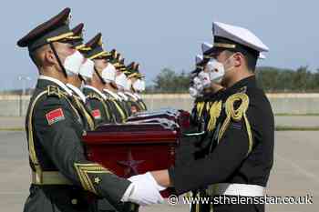 South Korea returns remains of 117 soldiers to China - St Helens Star