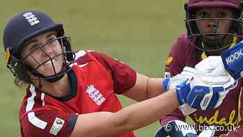 England v West Indies: Nat Sciver was 'saving my best' for BBC TV