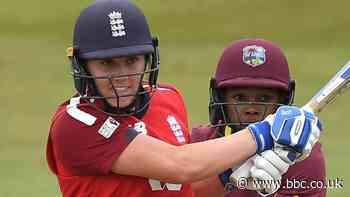 England v West Indies: Nat Sciver makes 82 as hosts win T20 series