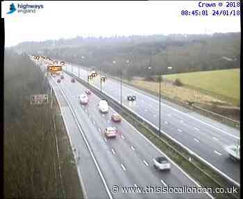Live: Minor delays on the M1 southbound