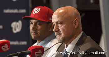 Washington Nationals’ manager Davey Martinez took some time to embrace coaching... - Federal Baseball