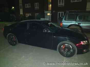 Police seize Audi on Carlton Street, Farnworth