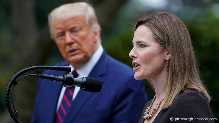 U.S. Senators To Begin Vetting Process Of Supreme Court Nominee Amy Coney Barrett