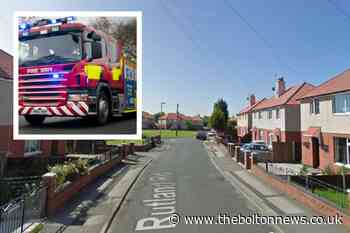 Shed fire spreads to house in Rutland Road, Tyldesley