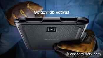 Samsung Galaxy Tab Active 3 With Enhanced Durability Launched: Specifications