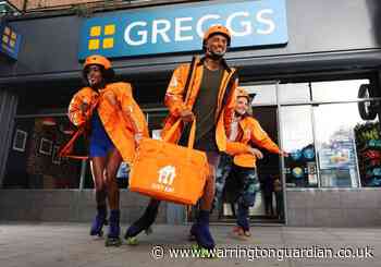 Greggs launch 'roller-skate' delivery service on Just Eat