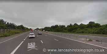 Three treated after serious smash on M65